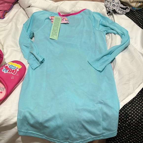 Nichelodeon JoJo Siwa 7/8 nightgown underwear slip on slippers bundle nwt - Picture 8 of 16